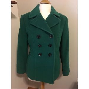 Green winter jacket